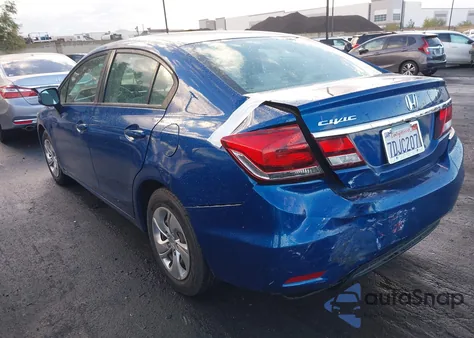 2013 Honda Civic Lx из США, поврежденный, VIN 19XFB2F55DE290252